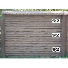 Панель забора нижняя