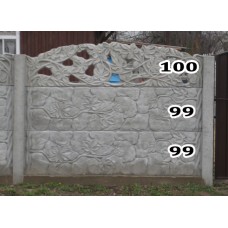 Панель забора нижняя