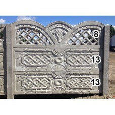 Панель забора верхняя