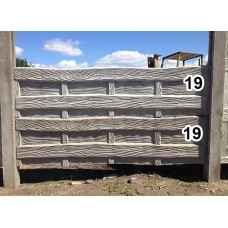 Панель забора нижняя