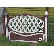 Формы для заборов.