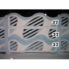 Панель забора верхняя